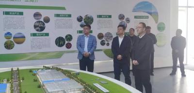 甘肃省两当县考察团到麻城考察特色产业