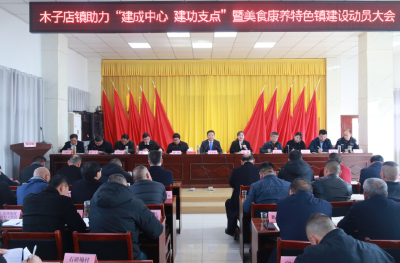 木子店镇：发挥比较优势 聚力攻坚项目