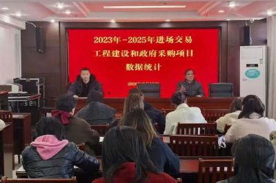 市公共资源交易中心启动招标代理“回头看”专项培训