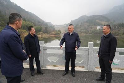 汪国兵调研河湖长制和林长制工作