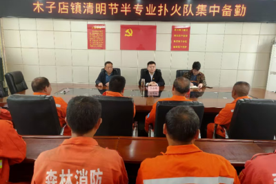 木子店镇全面强化清明森林防火工作