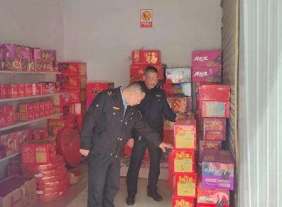 【绷紧弦 保安全】清明节期间 市应急管理局开展烟花爆竹安全专项巡查
