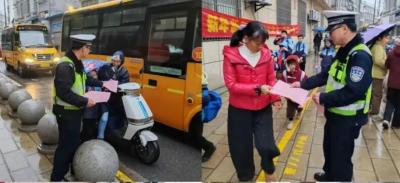 “巡查宣防”四维发力 筑牢道路交通安全防线