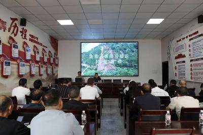 【聚焦安全生产】花林寺镇开展地质灾害监测员培训暨2025年地灾避险演练
