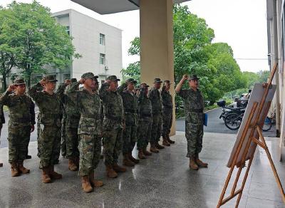 花林寺镇：点验民兵检成效 增强责任促使命