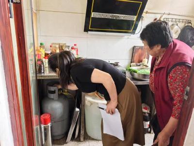 【聚焦安全生产】花林寺镇：拧紧燃气“安全阀” 守好群众“烟火气”