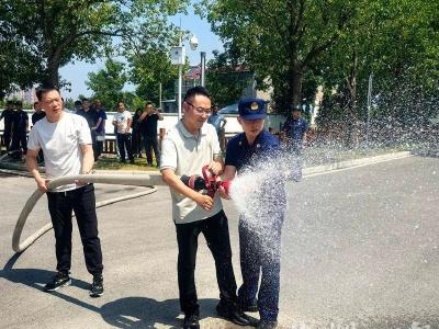 【聚焦安全生产】县交通运输局组织开展消防安全应急演练活动