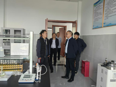 ​竹山县水利局到我县考察交流水厂运营管理经验