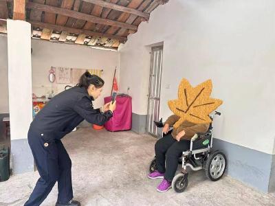 【我为群众办实事】花林寺镇：窗口“搬进”群众家 上门办证解民忧