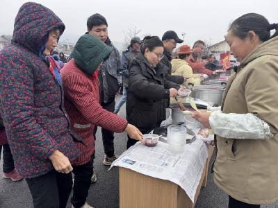 【活力远安】旧县镇石桥坪村举办“粥暖腊八・情聚乡村”民俗主题活动