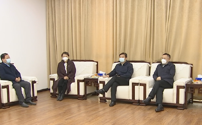 胡昊、查俊到市人大常委会、市政协机关走访慰问