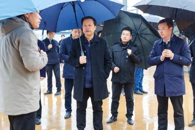刘忠诚来我市调研一季度“开门红”工作