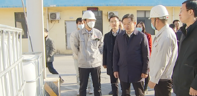 胡昊调研重点企业和重点项目复工复产工作