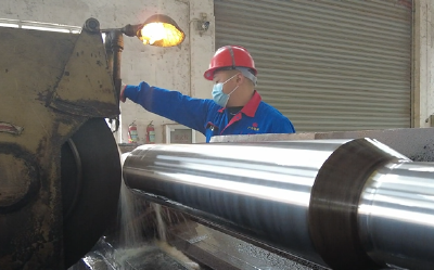 广力轧辊：企业生产铆足劲  项目建设拉满弓