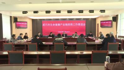 全市生命健康产业链招商工作推进会召开