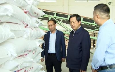 马艳舟来我市调研强县工程和包联企业项目推进情况