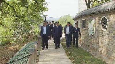 马艳舟来我市调研强县工程和包联企业项目推进情况