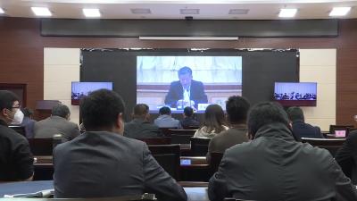 我市收听收看黄冈市全域大文旅工作视频调度会