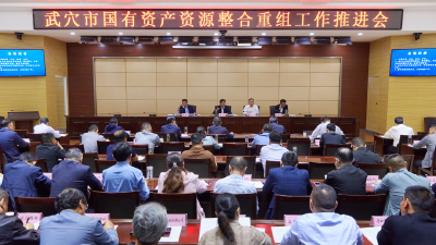 全市国有资产资源整合重组工作推进会召开！胡昊明确工作要求