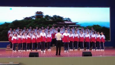 武穴中学：开展红歌比赛 践行教育使命