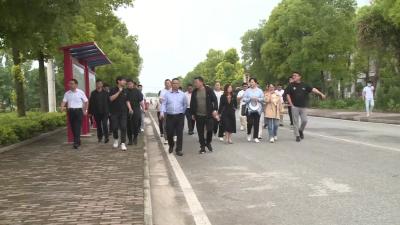 田家镇街道开展美丽城乡建设暨城镇管理百日攻坚拉练
