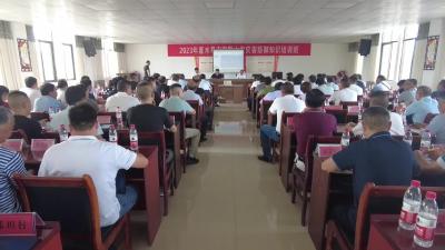 市水利和湖泊局开展2023年度山洪灾害防御暨水库度汛知识培训和应急演练