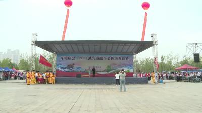 湿地慢城赛龙舟 武山湖畔竞风流