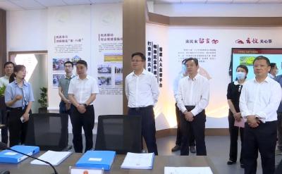 省、黄冈市人大常委会来我市调研执法检查工作