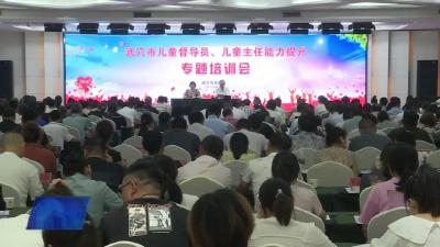 我市开展儿童督导员、儿童主任培训