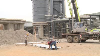 重点项目巡礼 | 九牛矿业年产100万吨氧化钙深加工项目建设有序推进