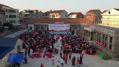 武穴街道朱奇伍社区:千名老人齐聚“千寿宴”