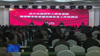 市退役军人事务局开展全市退役军人事务系统推进服务体系建设暨业务工作培训会