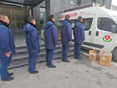 市消防救援大队积极组织人员开展无偿献血活动