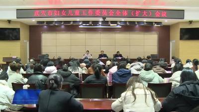 我市召开妇女儿童工作委员会全体（扩大）会