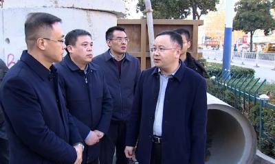 查俊现场督导城区污水提质增效和综合治理一期项目建设工作 