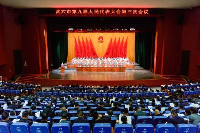 武穴市第九届人民代表大会第三次会议隆重开幕