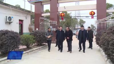 王光华到石佛寺镇开展春节前走访慰问活动并检查安全生产工作 