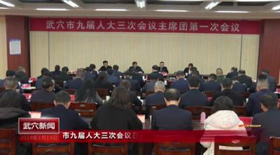 市九届人大三次会议召开主席团第一次会议