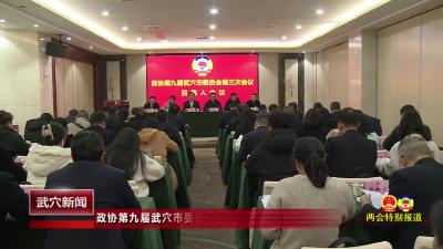 政协第九届武穴市委员会第三次会议召集人会议召开