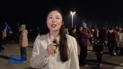盛世烟花齐绽放 市民狂欢贺港城