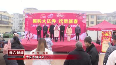 大法寺镇启动2024年“荆楚购”迎龙年庆大节促消费活动