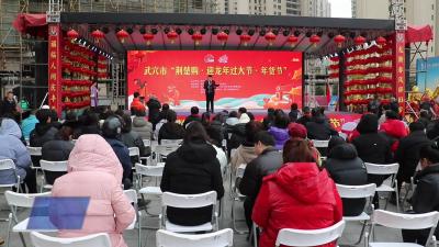 我市“荆楚购·迎龙年过大节·年货节”热闹开市
