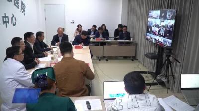 市医共体总医院开展120急诊+远程医疗会诊应急救治实战演练
