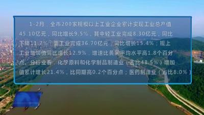 数说武穴1-2月经济运行之一：工业经济稳中向好