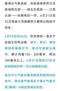 下周还有一轮大到暴雨！