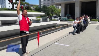武穴街道东城社区：联谊活动氛围浓 共度端午笑颜开