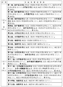 武穴市2024年中小学（幼儿园）教师公开招聘面试公告