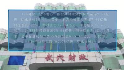 数说武穴1-4月份经济运行之四：财政金融运行稳健
