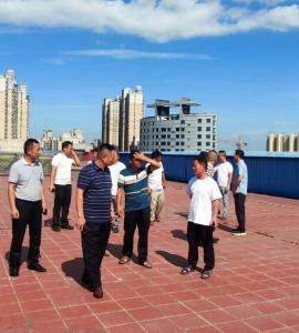 强担当 保平安｜武穴市机关事务服务中心开展高温天气安全隐患大排查 