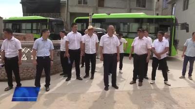 大金镇开展乡村振兴“千万工程”建设行动暨农村生活污水治理第二季度工作拉练会